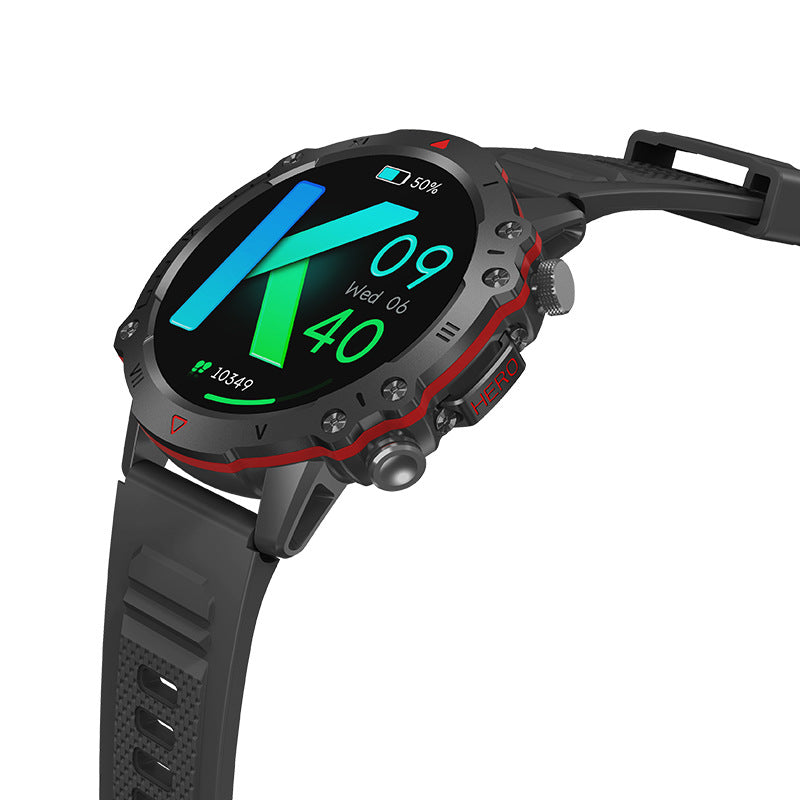 D12 Bluetooth Smartwatch with Heart Rate & Blood Pressure
