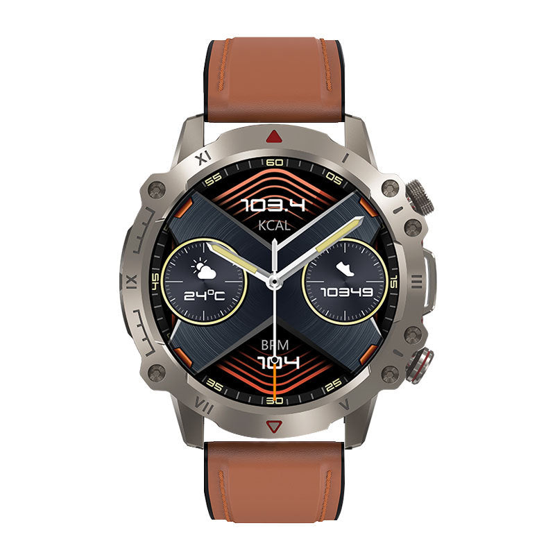 D12 Bluetooth Smartwatch with Heart Rate & Blood Pressure