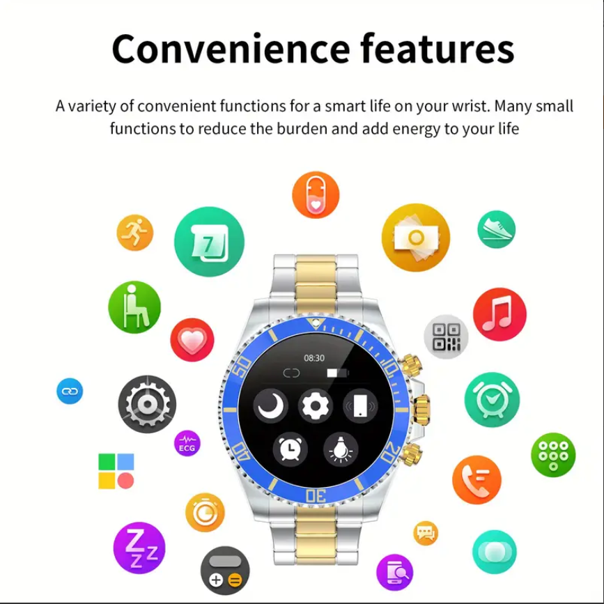 AW12 Smart Watch with Bluetooth Call and Heart Rate Monitor