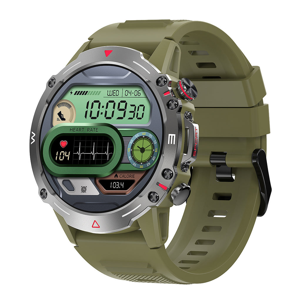 HK87 Smartwatch with Heart Rate and Bluetooth Features