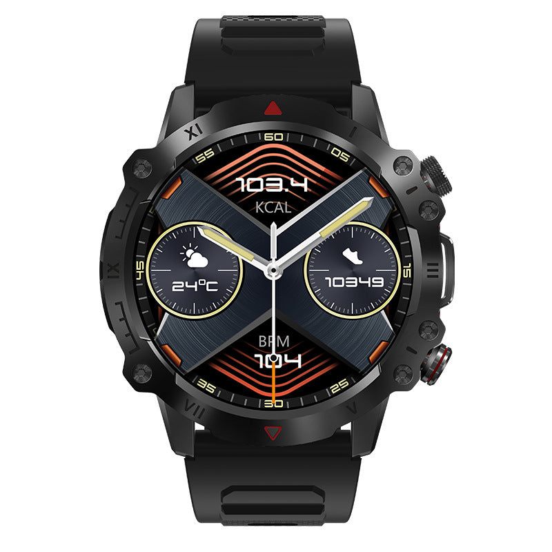D12 Bluetooth Smartwatch with Heart Rate & Blood Pressure