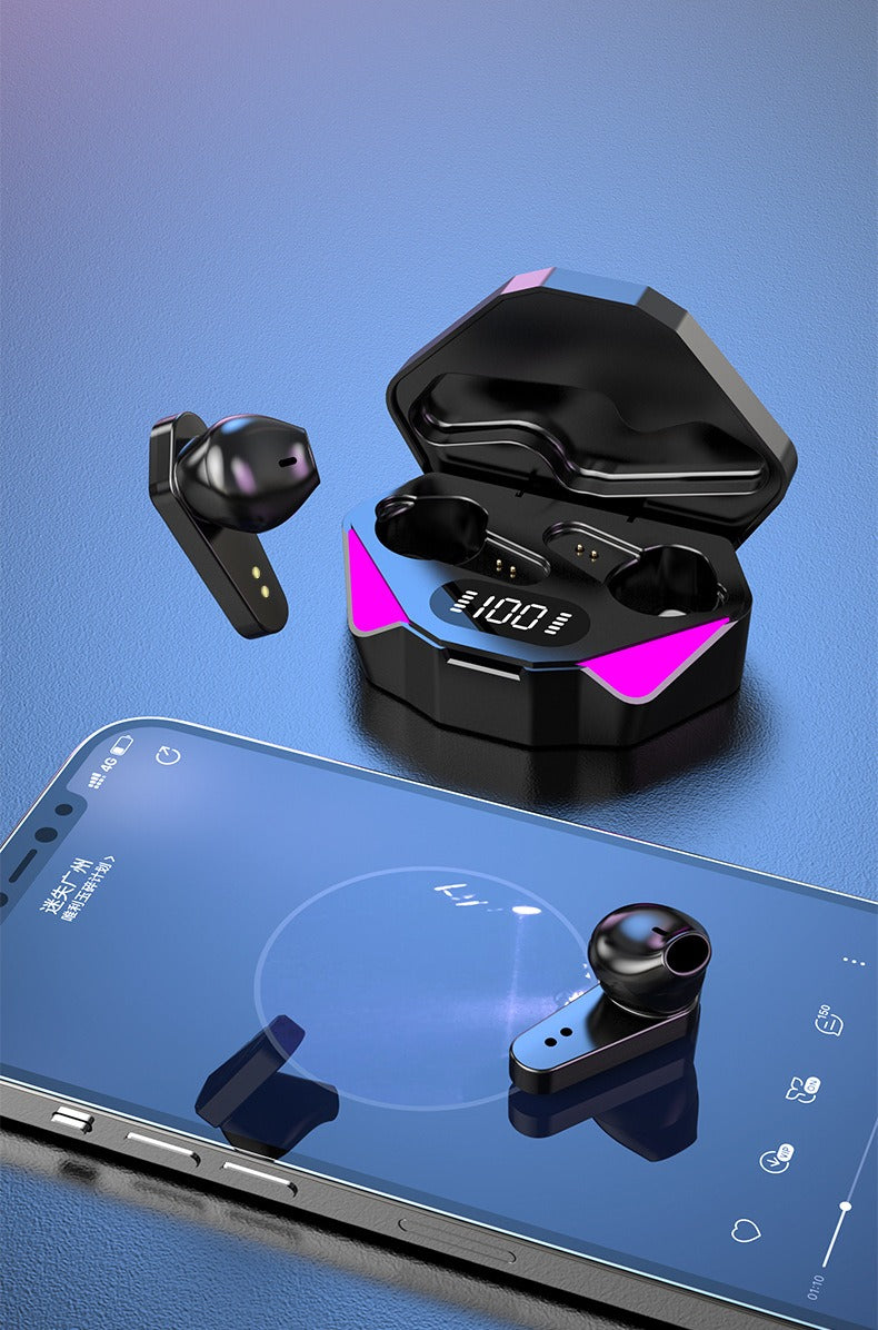 Wireless Gaming Headphones – RGB LED | Surround Sound | Noise Cancelling Mic | PC & Console