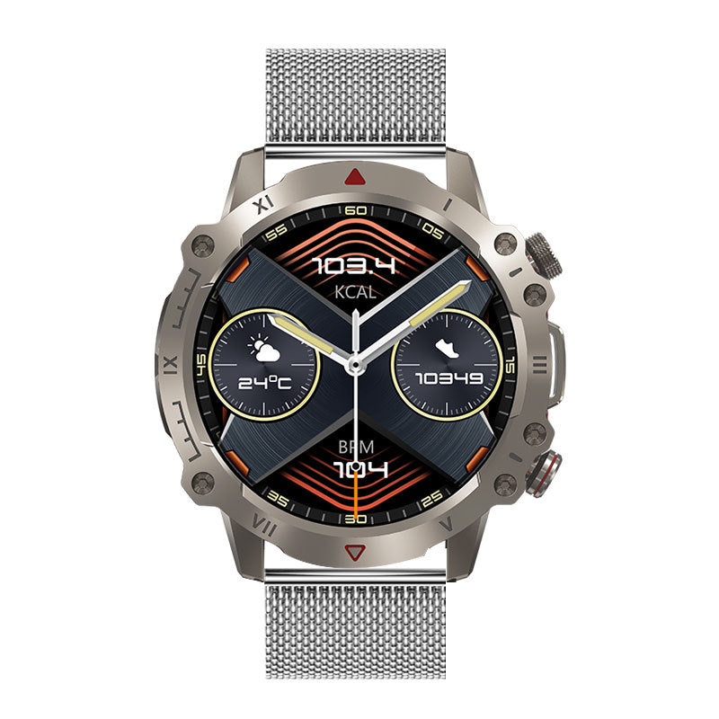 D12 Bluetooth Smartwatch with Heart Rate & Blood Pressure