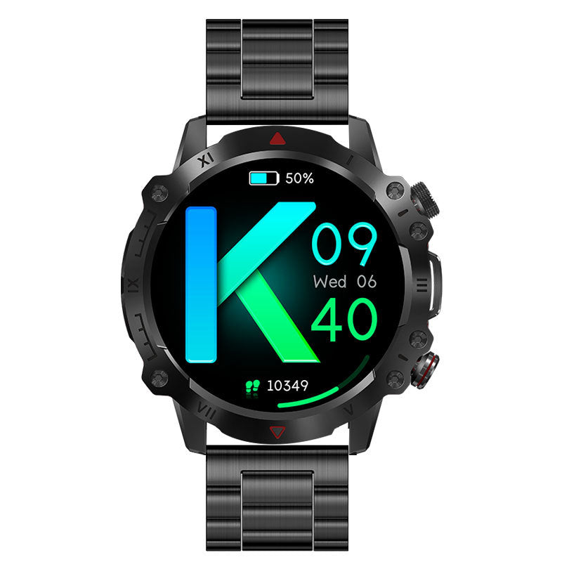 D12 Bluetooth Smartwatch with Heart Rate & Blood Pressure