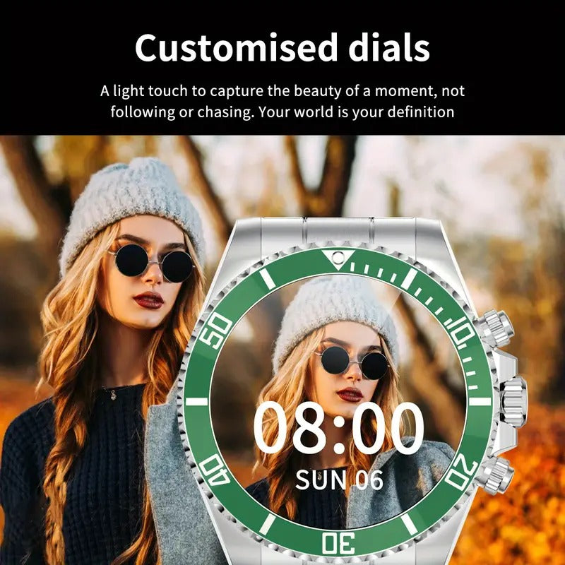 AW12 Smart Watch with Bluetooth Call and Heart Rate Monitor