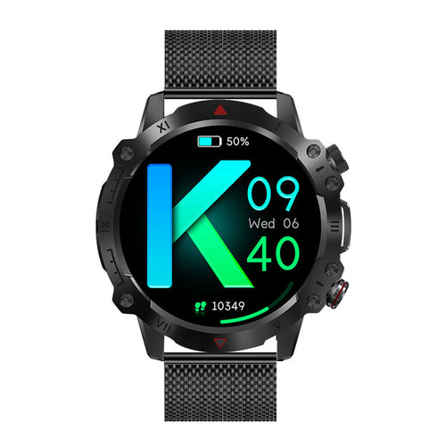 D12 Bluetooth Smartwatch with Heart Rate & Blood Pressure