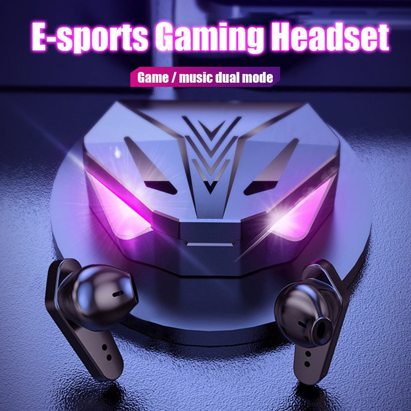 Wireless Gaming Headphones – RGB LED | Surround Sound | Noise Cancelling Mic | PC & Console