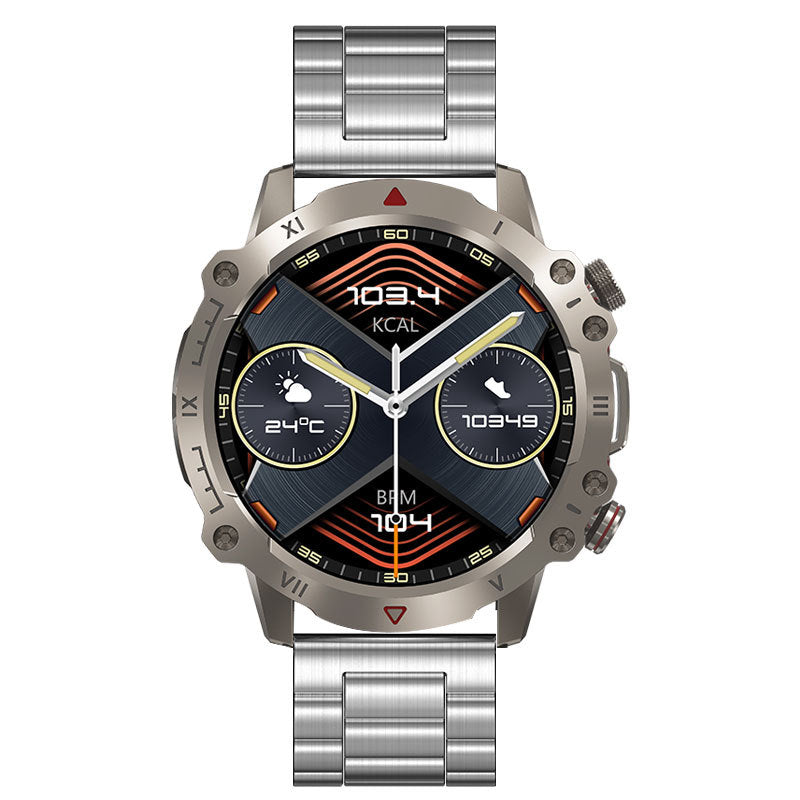 D12 Bluetooth Smartwatch with Heart Rate & Blood Pressure