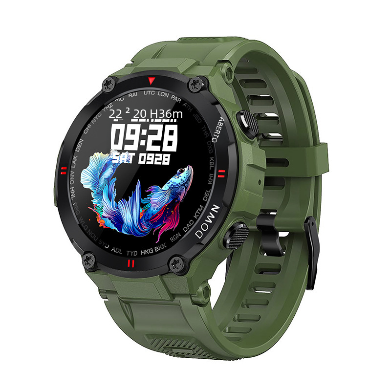 K22 Smartwatch with Bluetooth Calling and Sports Features