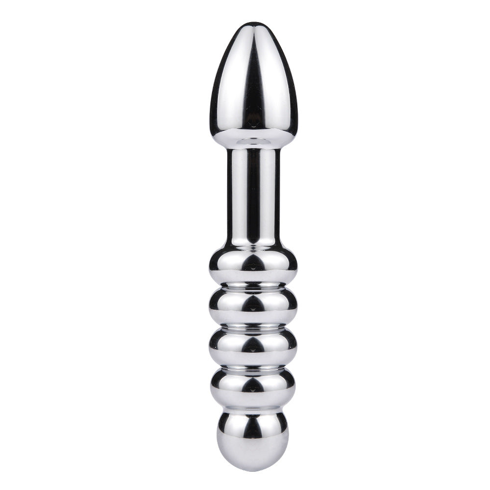 Metal Double-Ended Anal Plug for Women (Adult Toy)