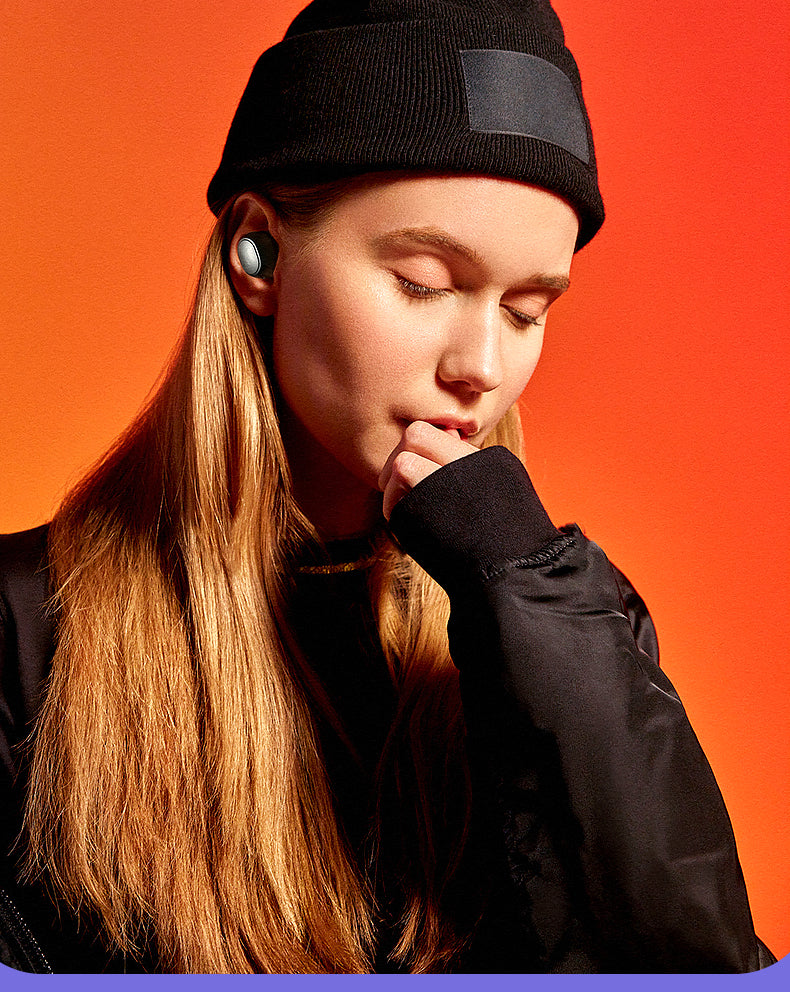 QCY T4 True Wireless Bluetooth Earbuds for Sports