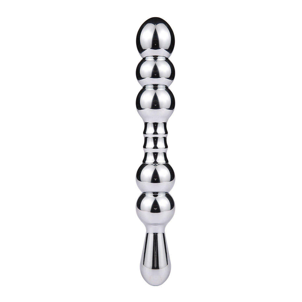 Metal Double-Ended Anal Plug for Women (Adult Toy)