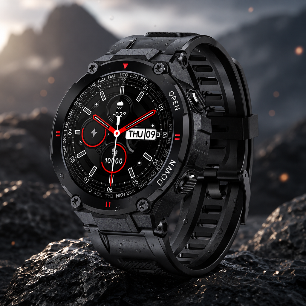 K22 Smartwatch with Bluetooth Calling and Sports Features